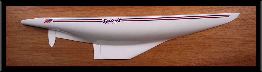 Spirit of America, US-34, 1982 half hull