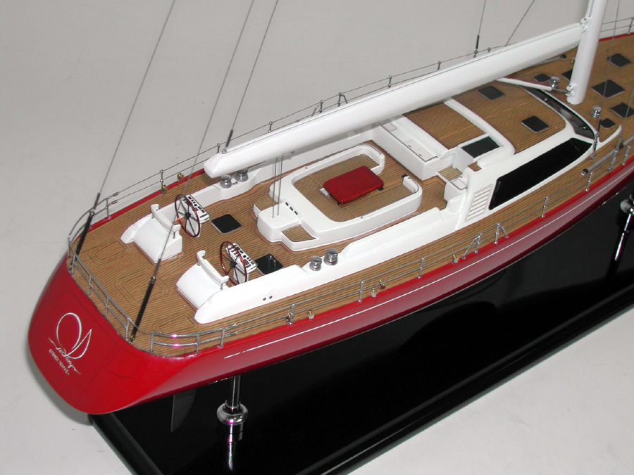 Custom Models - Nautor Swan - Nautor Swan 100 "Red Sky" - Abordage