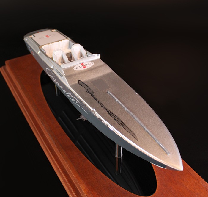 Cigarette 39 Topgun custom model replica