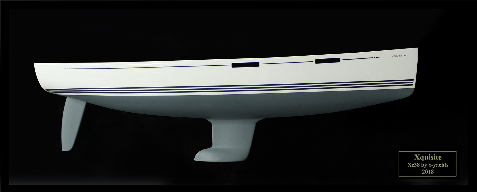 X-yachts Xc38 half hull