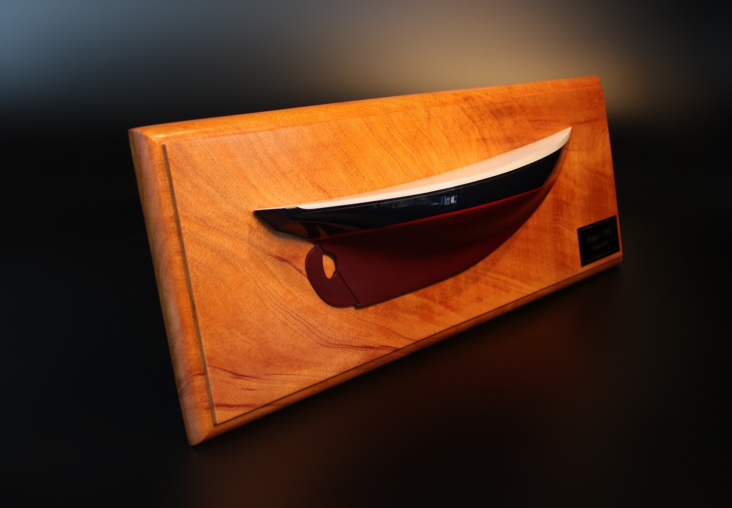 Alden 40 flushdeck half hull