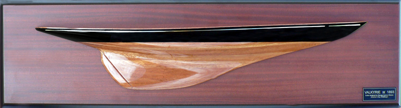 Half Hulls - - Valkyrie II 1893 - Abordage