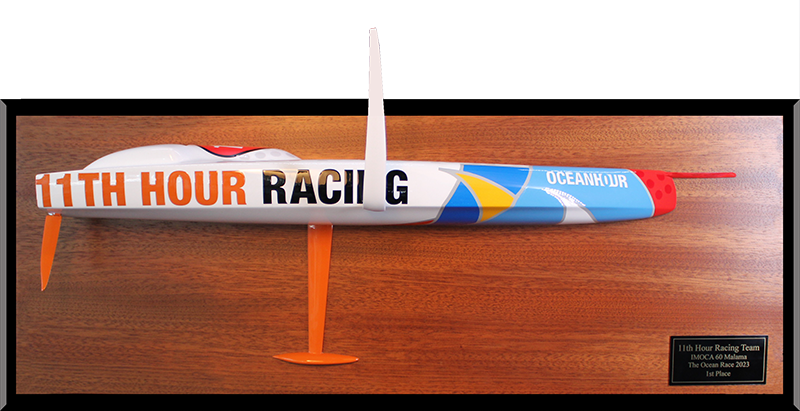Imoca 60 MĀLAMA custom half model