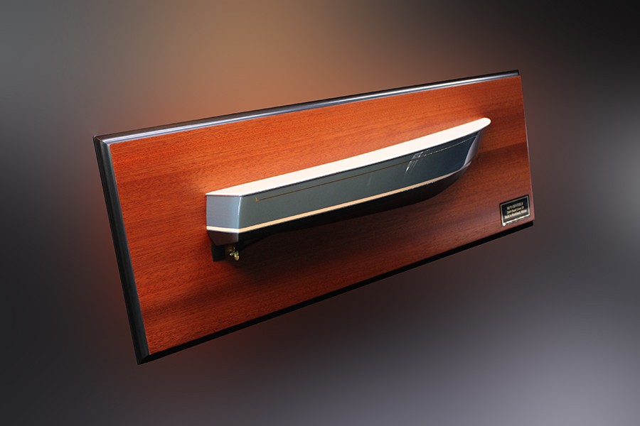 Back Cove 33 custom half hull