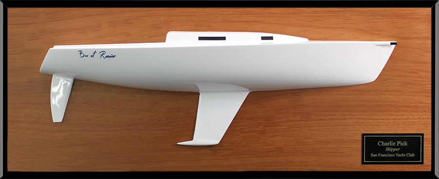 J 105 J/Boats half hull replica