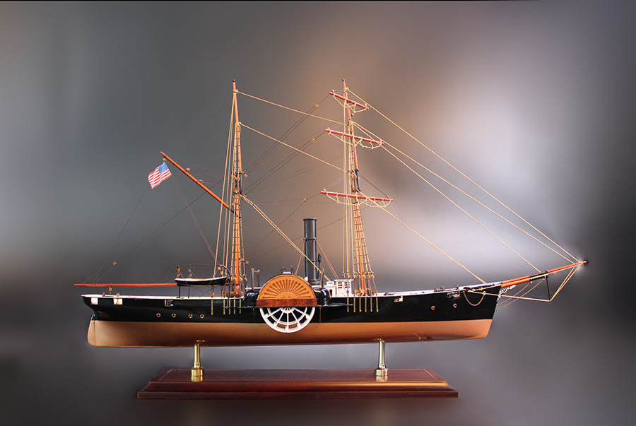 Historic Ships - - Harriet Lane 1857 - Abordage