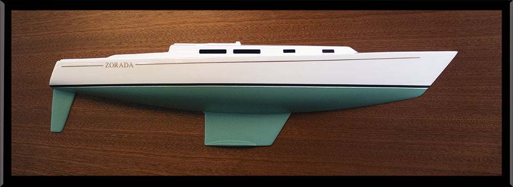 J40 JBoats custom half model