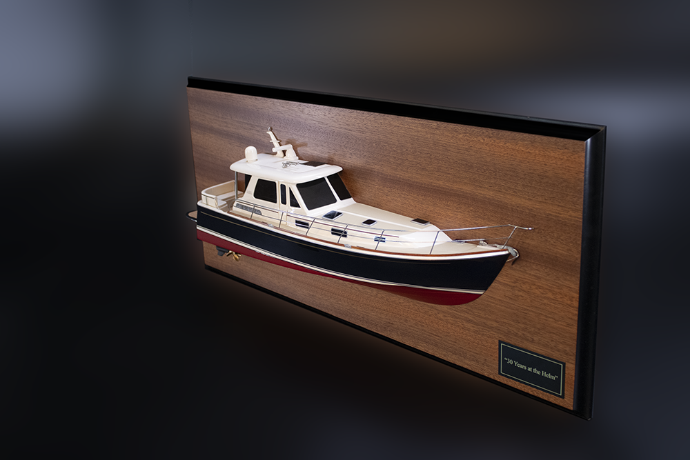 Sabre 48 custom model with deck details replica