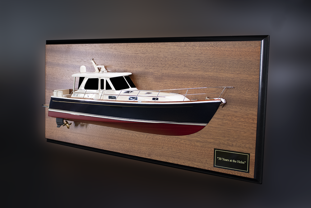 Sabre 48 custom model with deck details replica