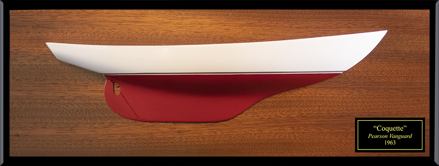 Pearson Vanguard 32 flush deck half hull