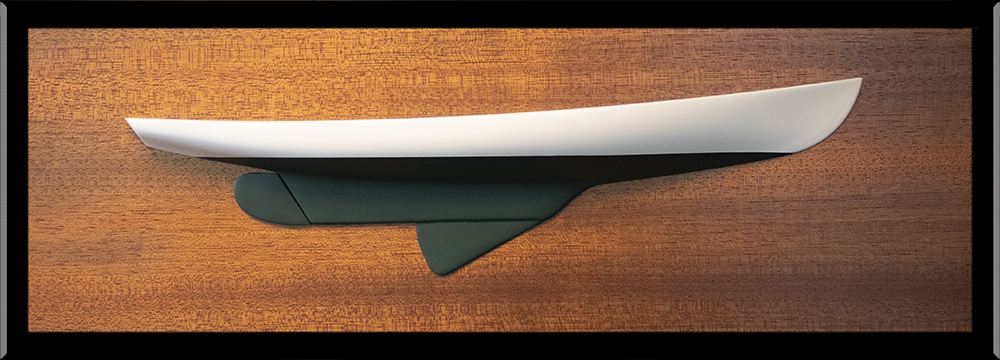 Stuart Knockabout flush deck half hull