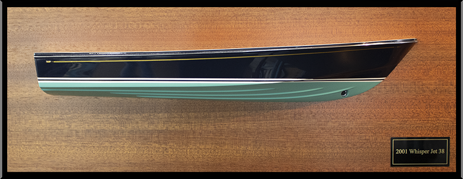 Ted Hood Little Harbor Whisper Jet 38 flush deck half hull