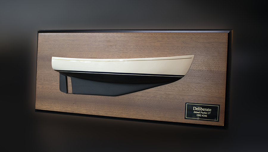 Island Packet 27 half hull