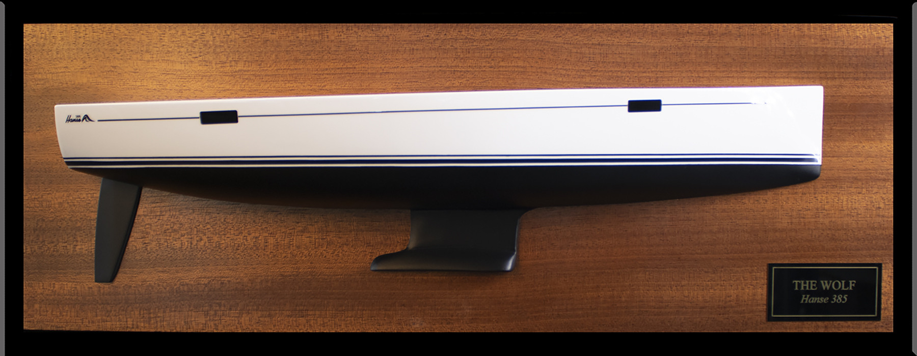 Hanse 385 half hull replica