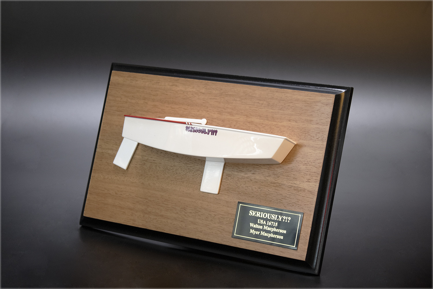 Optimist custom half hull