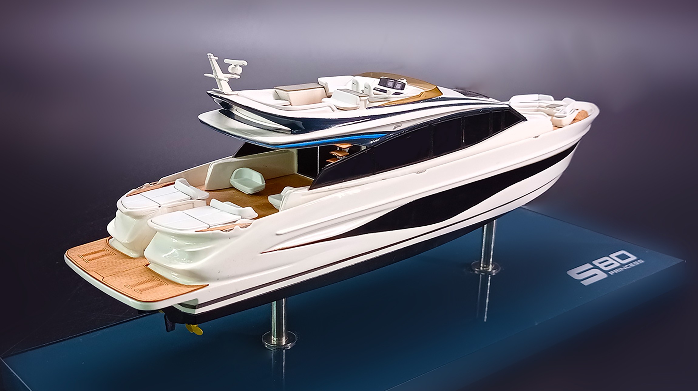 Princess Yacht S80 phenomenal desk model