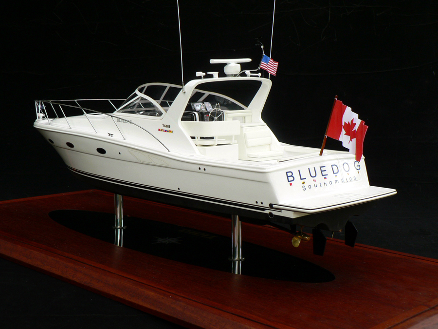 Custom Models - Tiara - Tiara 3500 Open "Blue Dog" - Abordage