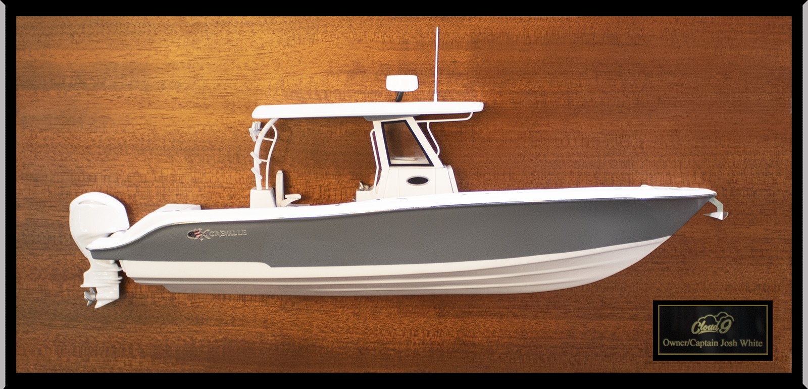 Crevalle 33 CC half model