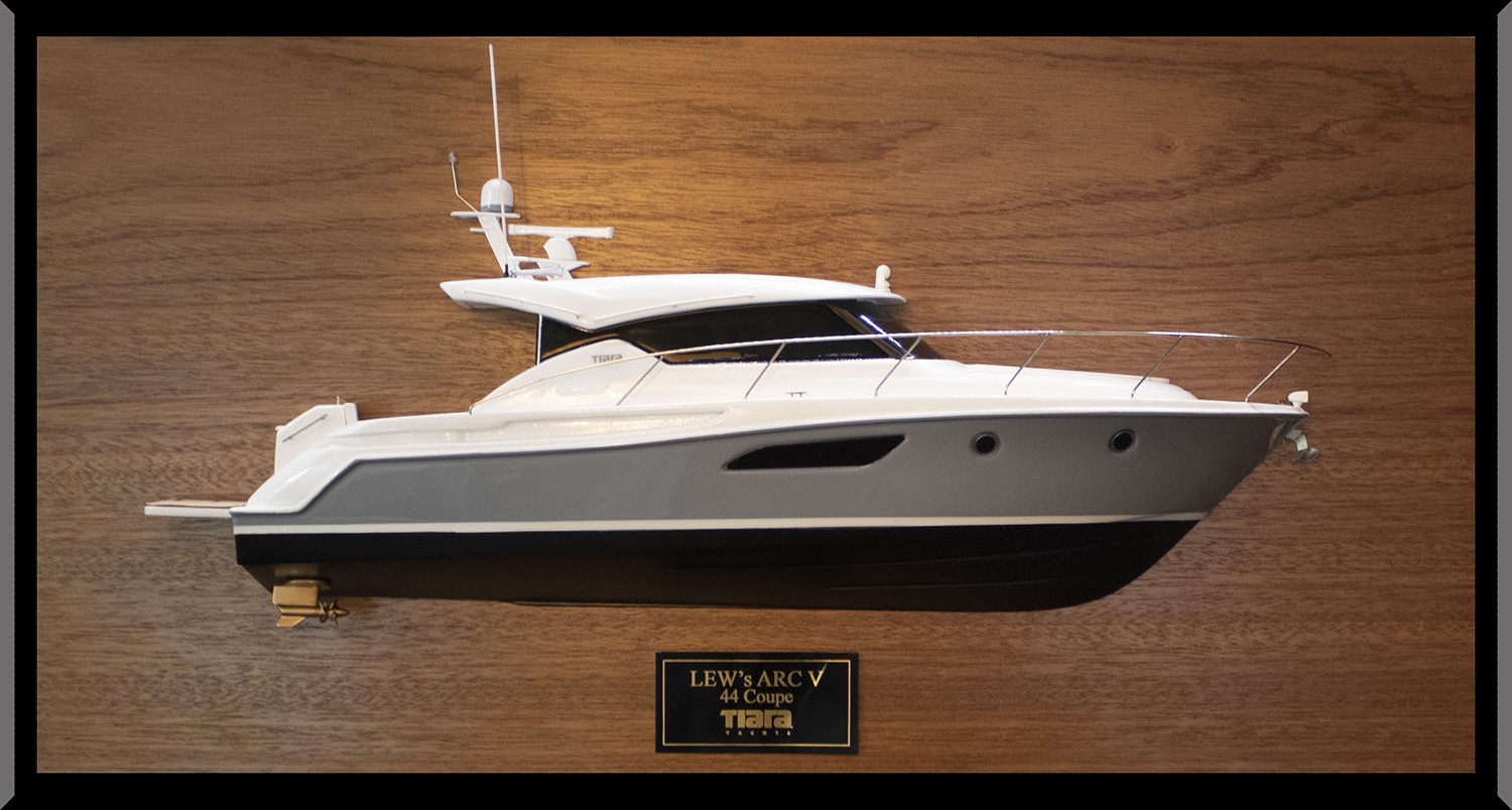 Tiara XB44 Coupe half model