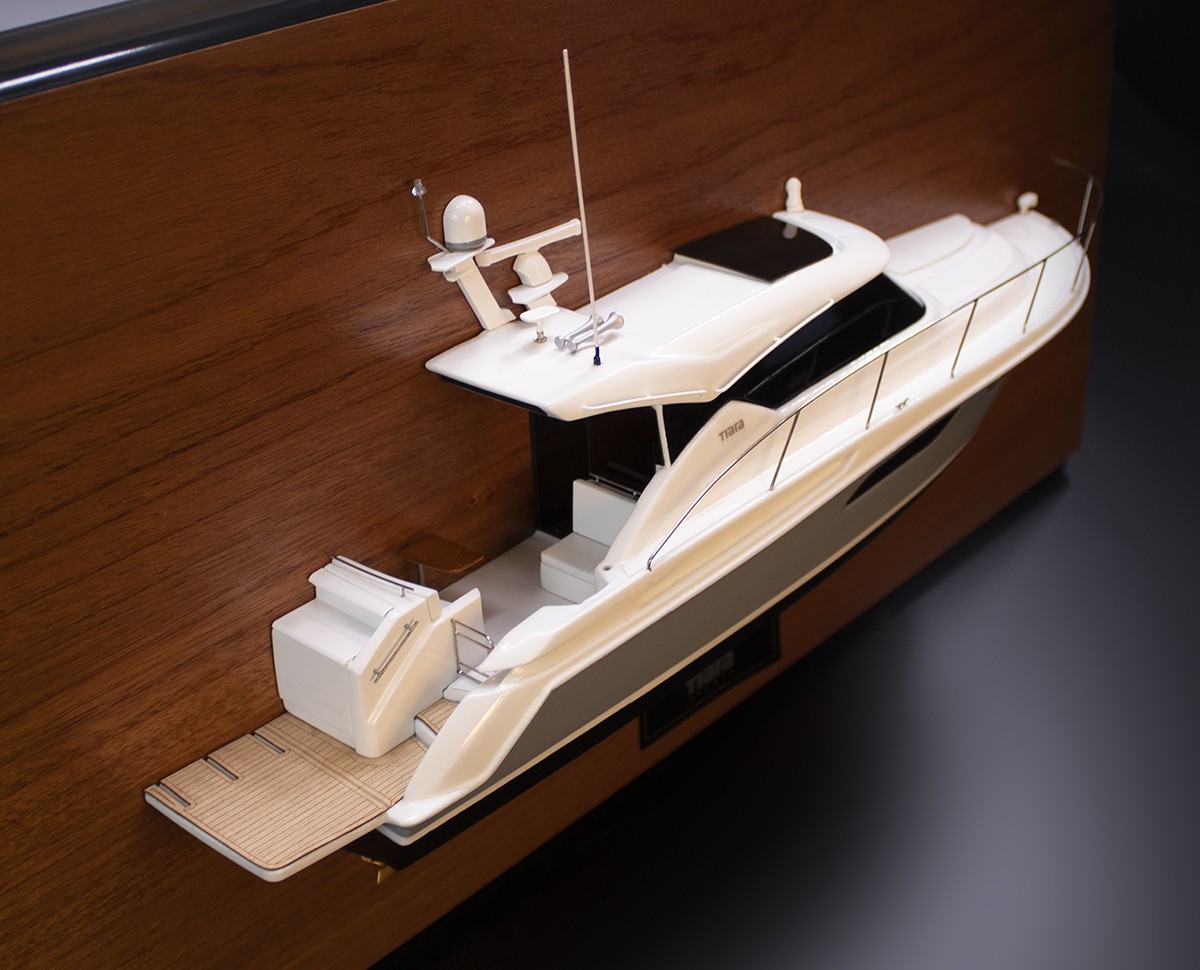 Tiara XB44 Coupe half model