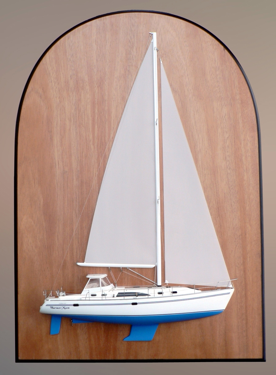 Custom Half Models - Catalina - Catalina 445 "Harvest Moon" - Abordage
